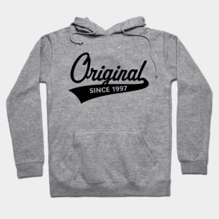 Original Since 1997 (Year Of Birth / Birthday / Black) Hoodie